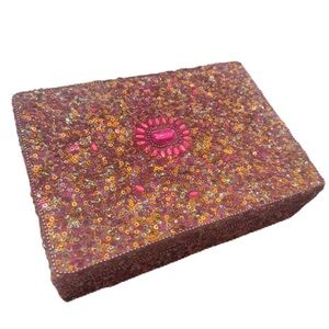 Colorful Beaded jewelry box